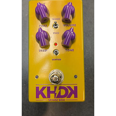 Used KHDK Scuzz Box Effect Pedal