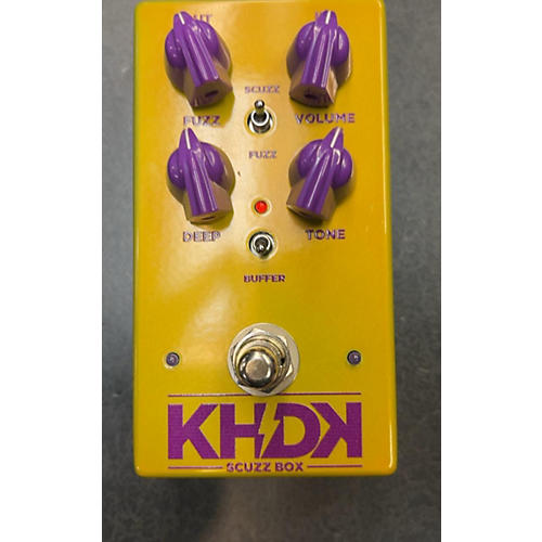 KHDK Used KHDK Scuzz Box Effect Pedal