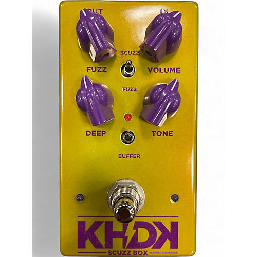 Used KHDK Scuzz Box Effect Pedal