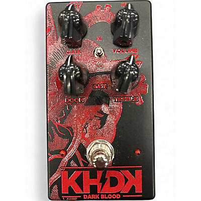 Used KHDK dark blood Effect Pedal