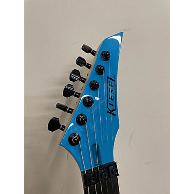 Kiesel Used KIESEL A2 METALLICA LAMBO BLUE Solid Body Electric Guitar