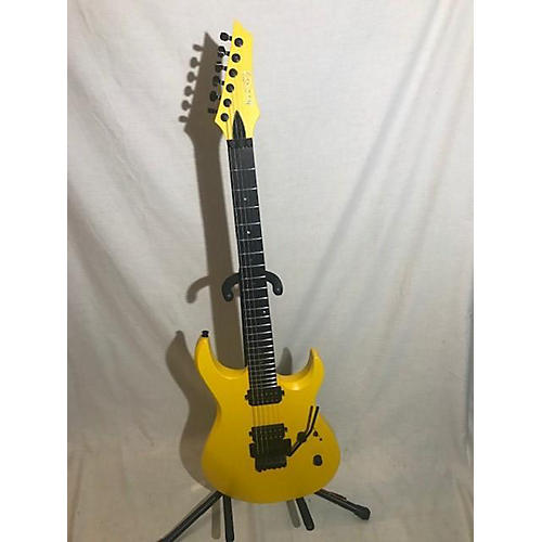 Used KIESEL DC600 Yellow Solid Body Electric Guitar