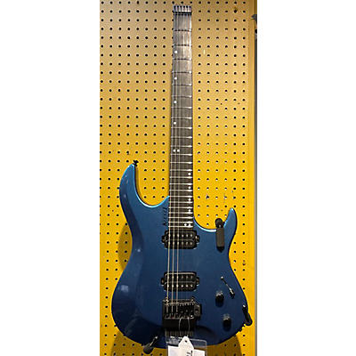 Kiesel Used KIESEL OSIRIS 6 Metallic Blue Solid Body Electric Guitar