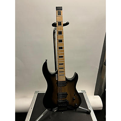 Used KIESEL OSIRIS Sunburst Solid Body Electric Guitar