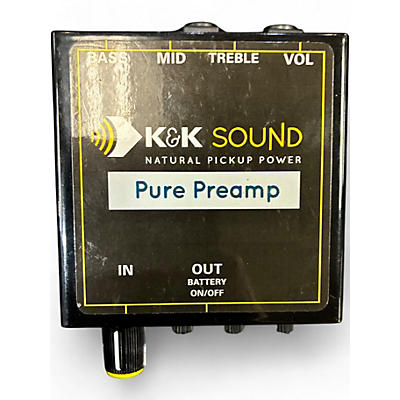Used K&K SOUND PURE PREAMP Guitar Preamp