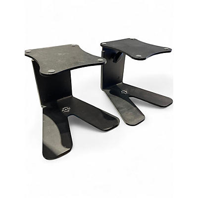 Used K&M TABLE MONITOR STAND PAIR Monitor Stand