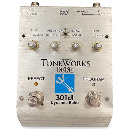 Used KORG 301 DL Effect Pedal