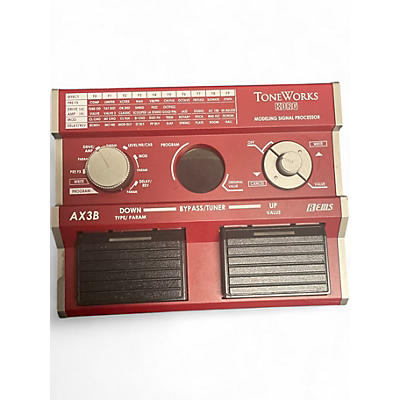 Used KORG AX3B Bass Effect Pedal