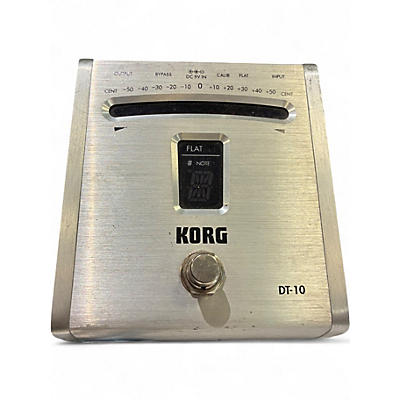 Used KORG DT-10 Chromatic Tuner Tuner Pedal