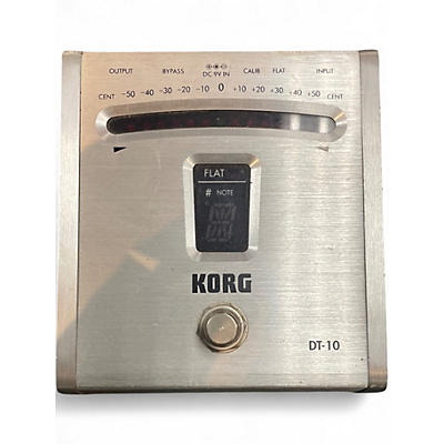 Used KORG DT10 Tuner Pedal
