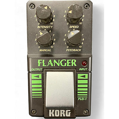 Used KORG FLG-1 Flanger Effect Pedal
