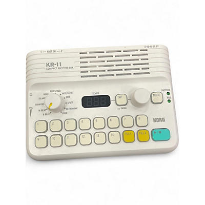 Used KORG KR-11 COMPACT RHYTHM BOX Drum Machine