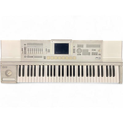 Used KORG M3 61 Key Keyboard Workstation