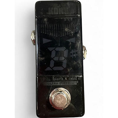 Used KORG MINI PITCH BLACK Tuner Pedal