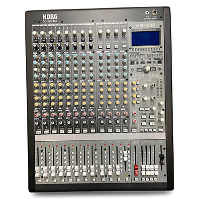 Used KORG MW - 1608 Digital Mixer