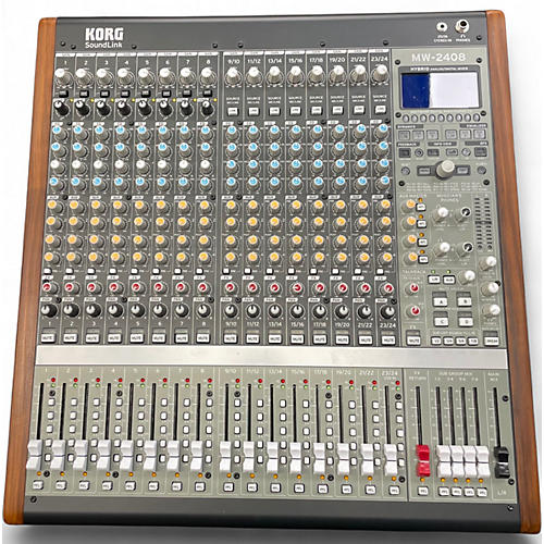 Used KORG MW2408 SOUNDLINK Unpowered Mixer