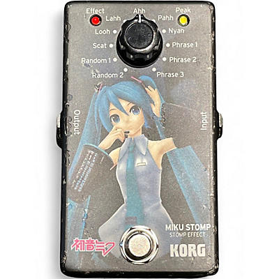 Used KORG Miku Stomp Effect Pedal