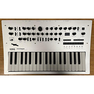 KORG Used KORG Minilogue 4 Voice Polyphonic Analog Synthesizer