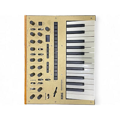 Used KORG Monologue Monophonic Analogue Synthesizer Gold Synthesizer