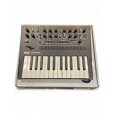 Used KORG Monologue Synthesizer