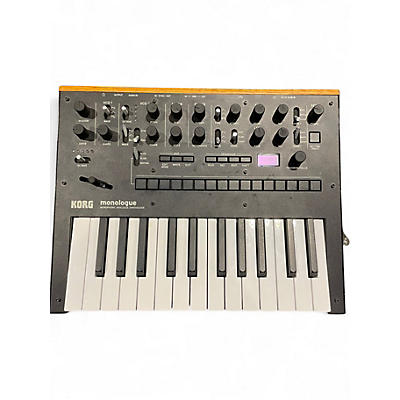 Used KORG Monologue Synthesizer