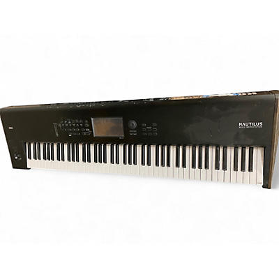 Used KORG NAUTILUS 88 KEY Keyboard Workstation