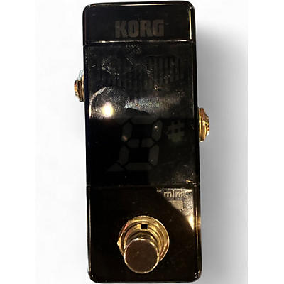 Used KORG PB-X-MINI Tuner Pedal