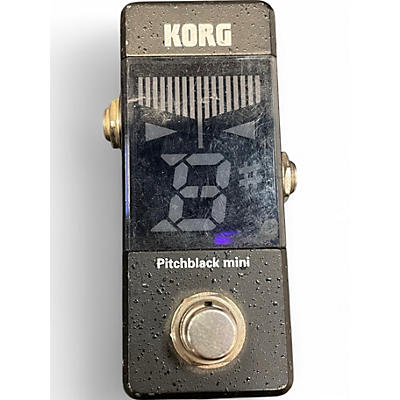 Used KORG PB01 Pitchblack Chromatic Tuner Pedal