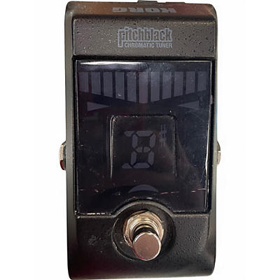 Used KORG PB01 Pitchblack Chromatic Tuner Pedal