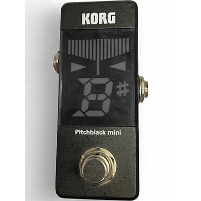 Used KORG PB01 Pitchblack Chromatic Tuner Pedal