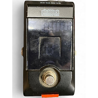 Used KORG PB01 Pitchblack Chromatic Tuner Pedal