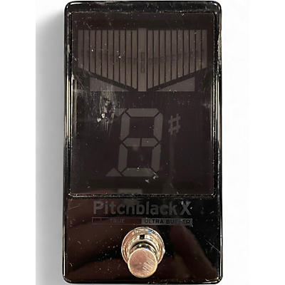 Used KORG PB01 Pitchblack Chromatic Tuner Pedal