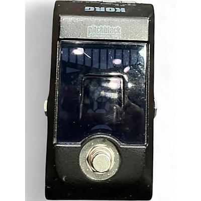 Used KORG PB01 Pitchblack Chromatic Tuner Pedal