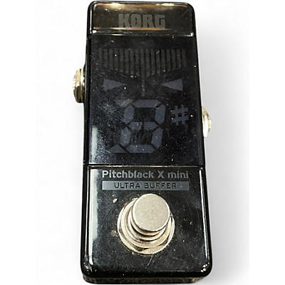 Used KORG PB01 Pitchblack Chromatic Tuner Pedal