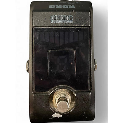 Used KORG PB01 Pitchblack Chromatic Tuner Pedal