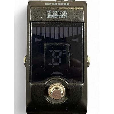 Used KORG PB01 Pitchblack Chromatic Tuner Pedal