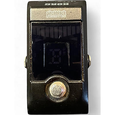 Used KORG PB01 Pitchblack Chromatic Tuner Pedal