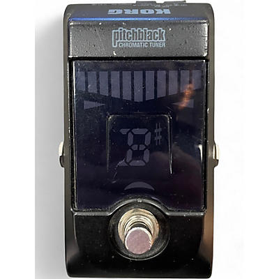 Used KORG PB01 Pitchblack Chromatic Tuner Pedal