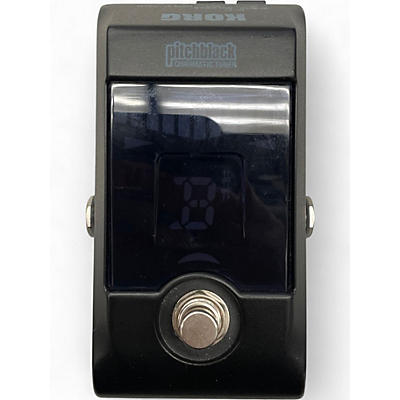 Used KORG PB01 Pitchblack Chromatic Tuner Pedal