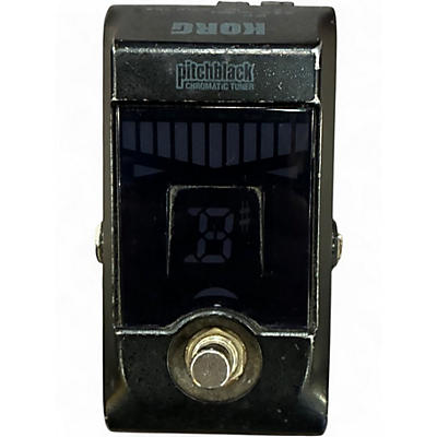 Used KORG PB01 Pitchblack Chromatic Tuner Pedal