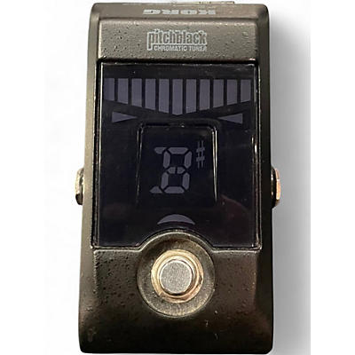 Used KORG PB01 Pitchblack Chromatic Tuner Pedal