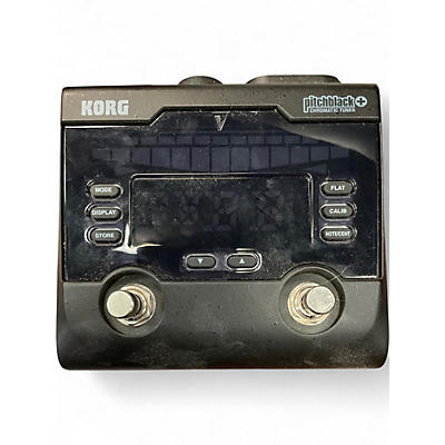 Used KORG PB01 Pitchblack Chromatic Tuner Pedal