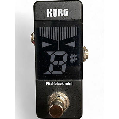 KORG Used KORG PB01 Pitchblack MINI Chromatic Tuner Pedal