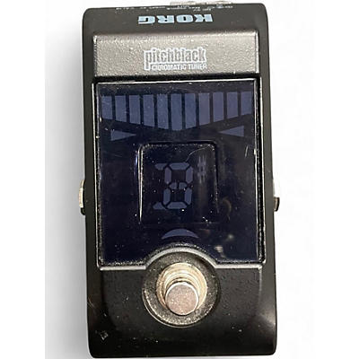 Used KORG PITCH BLACK Tuner Pedal