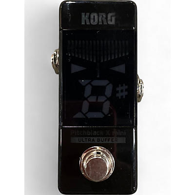 KORG Used KORG PITCHBLACK MINI Tuner Pedal