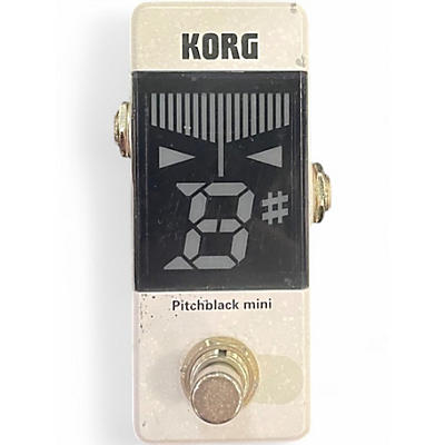 Used KORG PITCHBLACK MINI Tuner Pedal