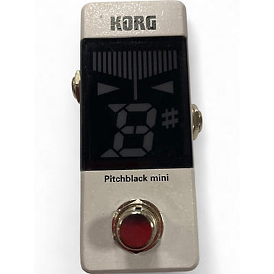 Used KORG PITCHBLACK MINI Tuner Pedal
