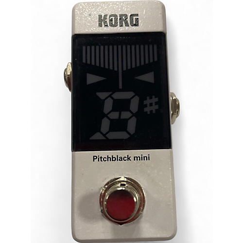 Used KORG PITCHBLACK MINI Tuner Pedal