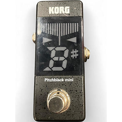 Used KORG PITCHBLACK MINI Tuner Pedal