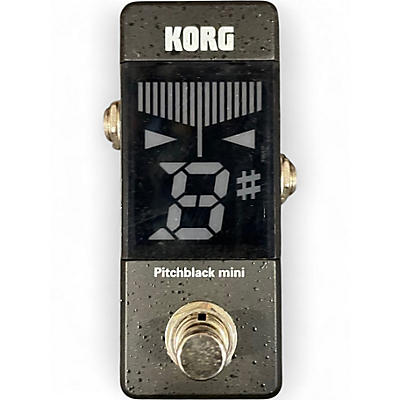 Used KORG PITCHBLACK MINI Tuner Pedal